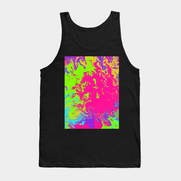 Neon Tank Top by ArtKsenia